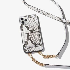 NWT‎ Sonix Gray Python Wallet 11 Pro Phone Case